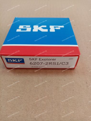 Лагер 6207-2RS1/C3 (35x72x17) SKF/Sweden , Claas 235869.0,Gaspardo 04010178,F04010178 ,Massey Ferguson 1440502X1