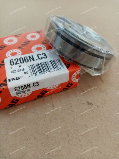 Bearing  6206-N-C3  ( 30x62x16 ) FAG/Germany