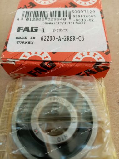 Bearing  62200-A-2RSR-C3 (10x30x14) FAG/Germany