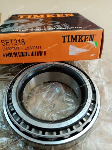 Bearing  LM300849/LM300811  (40.987X67.975X17.500) SET 318 TIMKEN/USA , JOHN DEERE DE24985 ;MAN 81 93420 6009 ;MERCEDES BENZ 000 980 4202,008 981 5805