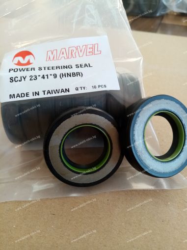 Oil seal  SCJY (CNB1) 23x41x9 HNBR MARVEL/TW , for steering BP4960F