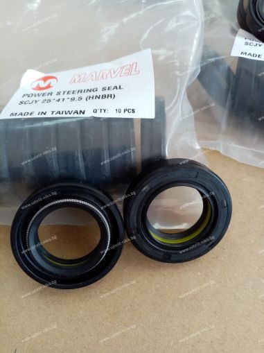 Oil seal  SCJY (CNB25)  25x41x9.5 HNBR MARVEL/TW , for steering for FORD FUSION (2002-2012),MAZDA 6 (2002-2008)