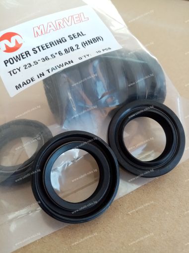 Oil seal  TCY 23.5x36.5x6.8/8.2 HNBR Marvel/TW , for steering