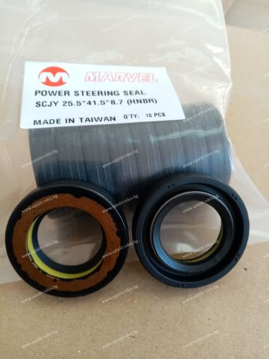 Oil seal  SCJY (GNB1)  25.5x41.5x8.7 HNBR MARVEL/TW , for steering of TOYOTA CELICA (ZZT23) (1999-2005), BP6050E