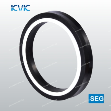 Hydraulic Piston and Rod Seal SEG  80x90x13 NBR+fabric NBR+POM 500 bar  KVK/China