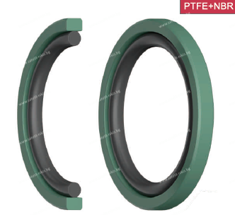 Hydraulic piston seal  PG-80  80x64.5x6.3 PTFE+ bronze+NBR70 до 400 bar KVK /China