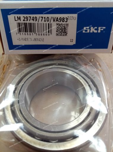 Лагер LM 29749/710/VA983 (38,1x65,088x18,288) SKF/Sweden , Agco 7055361,70555360,CASE 160558C91,GREAT PLAINS 822-018C,Gaspardo 04070007,John Deere JD8271,New Holland 121506