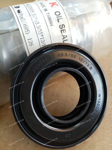 Семеринг KG359Y 32x63.3/55x12/13.5 NBR  WLK/TW , за перални машини Whirlpool