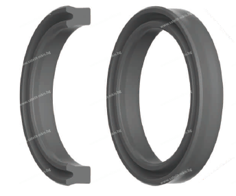 К-маншет за бутало и прът USH 10x19x3 NBR90 до 210 bar WLK/TW