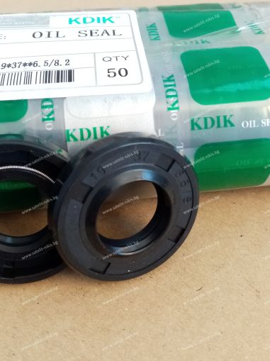 Oil seal  TC4Y 19x37x6.5/8.2 NBR KDIK/China , for steering 