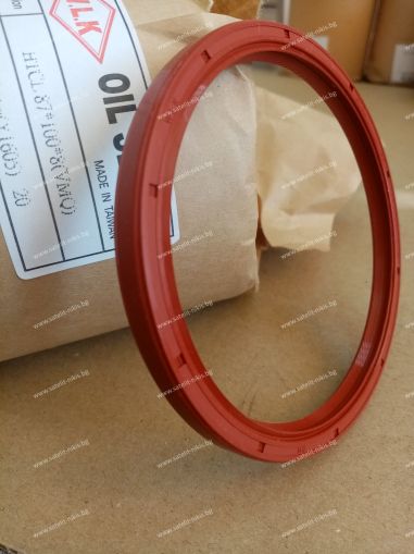 Oil seal  HTCL 87x100x8 L Silicone WLK/TW , for crankshaft ISUZU,GEO 8-94129-884-0 
