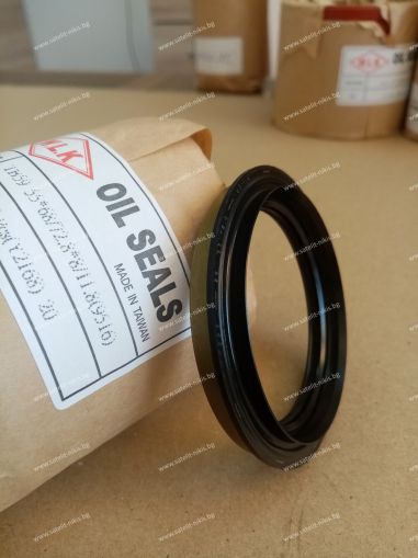 Oil seal  TB59 55x68/72.8x8/11.8 NBR WLK/TW, for front wheel hub of NISSAN 40232-50Y00,40232-50Y10