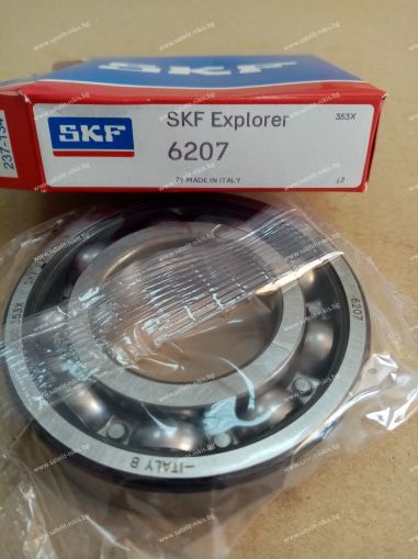 ЛАГЕР 6207  ( 35x72x17 ) SKF/Sweden, CLAAS 235916.0; JOHN DEERE L64838; LEMKEN 3198600,D090931