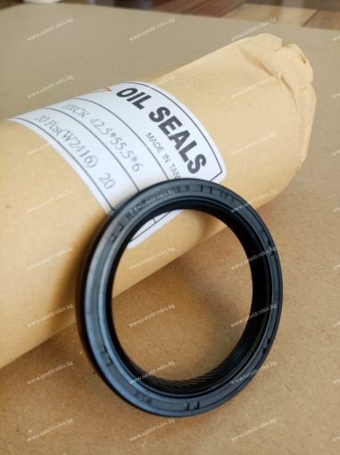 Oil seal  HTCR 42.5x55.5x6 R NBR WLK/TW , for crankshaft of MAZDA PE01-10-602