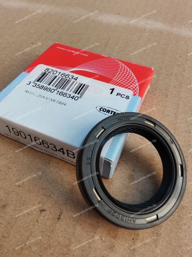 Oil seal RHTC (AS R) 25x37x8 R NBR  19016634B CORTECO , for gearbox of TOYOTA 9031125011,9031125016