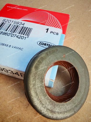 Oil seal B1RD (B R) 17x36x6.6 FPM 19019934B CORTECO