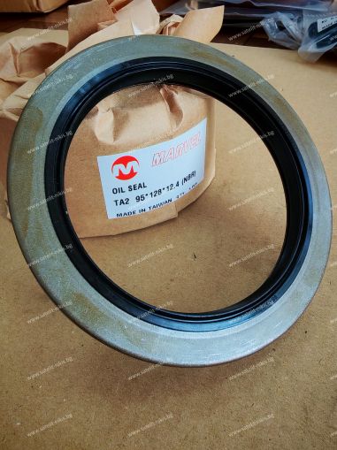 Oil seal  TA2 95x128x12.4 NBR MARVEL/TW , for front axle of forklift TOYOTA 42415-23420-71