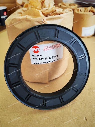 Oil seal  OTC  80x122x12 NBR MARVEL/TW , for forklift hub TOYOTA 42138-10111-71