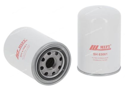 Hydraulic filter SH 63061 HIFI FILTER for ADICOMP,AEBI,AMAZONE,ANTONIO CARRARO,ATLAS COPCO,BCS TRACTORS,BOMAG,FERRARI AGRI,HAULOTTE,HOLLAND LIFT,JCB,NEW HOLLAND,RANSOMES,THWAITES,VOLVO