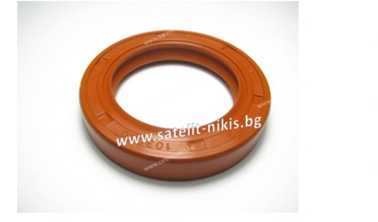 Семеринг AS (TC) 106x126x12 L Silicone SOG/TW , за колянов вал на HINO 9828-01144   