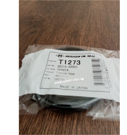 Oil seal YD (DC) 48x72x11 Musashi/Japan , for transfer case of Toyota 90316-48003 ,T1273