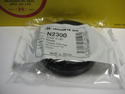Oil seal YDS-9 50x72.5x12/19.5 NBR MusashiJapan , for transfer case of  Nissan  33142-01J01 ,N2300