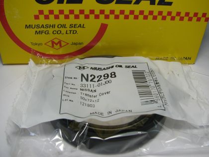 Oil seal UЕS-8 50x72x12 NBR MusashiJapan , for transfer case of Nissan 33111-01J00 ,N2298   