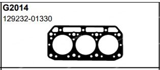 Cylinder head gasket 129322-01330 Matto/TW for engine YANMAR 3T84