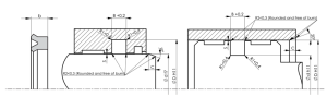 К-маншет A101 4x12x4 NBR90