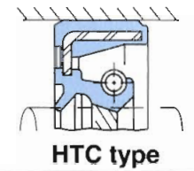 Семеринг D(HTC) 40x52x7 R FKM POS/KOREA , колянов вал предна страна на NEW SM3 13510-8374R 
