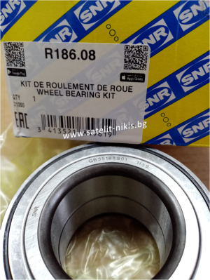 Wheel bearing kit  R186.08 SNR/France,  front axle of CHRYSLER 5272 447AA | 5272 448AA