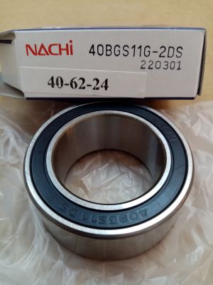 Bearing   40BGS11G-2DS ( 40x62x24 ) NACHI/Japan , for A/C compressor of Hitachi A5000,MJS170;Mitsubishi MSC90C;NIHON DKV14C:SANDEN 5H14,7H15,NIPPONDENSO 10P13C,10P15C