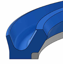 Буферен пръстен тип A209-060 PU  60x75.5x6.3 PU92+POM Alp