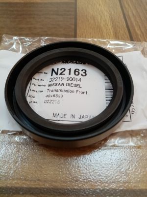 Oil seal UD ( BS) 48x65x9 R NBR Musashi/Japan, N2163,  for transmission of CK Truck,Tractor (2xD),CV Truck (2-2xD) ,CW Truck,Tractor (2xD-D),UD Bus, OEM32219-90014