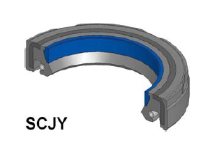 Oil seal  SCJY (19D) 26x44x8 NBR+Nylon SOG/TW , for power steering of  MITSUBISHI GALANT V /VI (1992-2004)