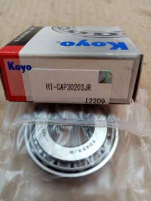 Bearing   30203 JR ( 17X40X13.25) KOYO/Japan, AGRALE 4001032052007; JOHN DEERE ALY36254,JD10037,JD10937; MASSEY FERGUSON 1716990M1