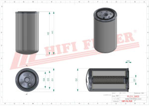 Fuel filter SN 70328 HIFI FILTER for JOHN DEERE,ROTTNE,TIMBERJACK,VERMEERR