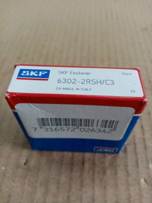 Bearing  6302-2RSH/C3 (15x42x13 ) SKF/Sweden , Claas 0002394630,John Deere AL23851,AT23188,New Holland 190003310075