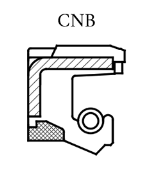 Oil seal   SCJY (CNB) 26x45.2x7 NBR+Nylon SOG/TW , for steering 