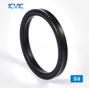 Hydraulic rod seal S8 40x48x6 NBR90/fabric NBR 250 bar KVK/China