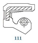 Семеринг  (111) 27x49x11 NBR - OEM 13276-53900