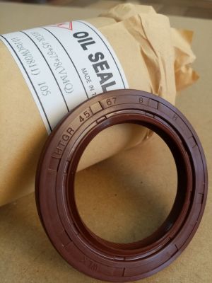 Oil seal HTGR 45x67x8 R Silicone WLK/TW , for crankshaft of MERCEDES-BENZ 0109970947,0109973347