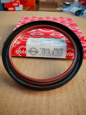 Семеринг A/BS  80x98x10  L FPM 590.797 ELRING , за колянов вал на DAEWOO 96101489,HONDA 96101489,OPEL 614203,SUZUKI 11340-84E00