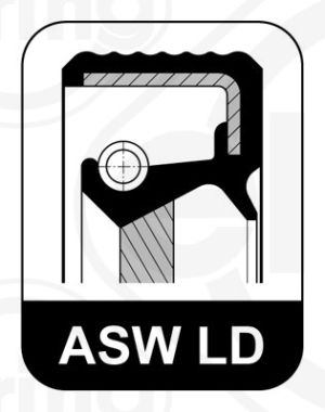 Семеринг ASW  (TGL) 78x110x8.5 FPM 286.230 ELRING , за колянов вал на LEXUS,TOYOTA 9031176002,LOTUS,SUZUKI