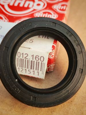 Семеринг AS 29x45x8 L MVQ 012.160 ELRING , за разпределителен вал на HONDA 91213P2FA01,91213PC6003,ROVER  LUC10003