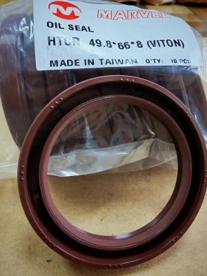 СЕМЕРИНГ HTCR 49.8x66x8 Viton Marvel/TW , за  колянов вал (предна страна) на мотокари TOYOTA 4Y 90311-50951-71/BH4165E