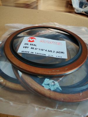 Oil seal  VBY  86.6x110x4.5/6.2 ACM MARVEL/TW , for transmission of  HYUNDAI  43117-74000,KIA,MITSUBISHI ME655359