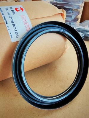 Oil seal  TBK 111.12x139.66x14  with felt, MVQ  MARVEL/TW , for crankshaft inner side of KOMATSU 6162-23-3510 