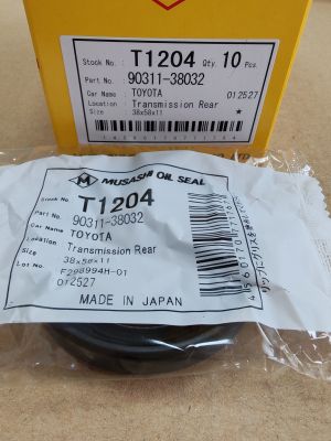 Oil seal  UE (TC) 38x58x11 L NBR Musashi/Japan , for transmission of LEXUS,TOYOTA 90311-38032, 90311-38030,T1205
