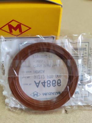 Семеринг UES-2 40x52x7 L Brown Silicone Musashi/Japan , за колянов вал (предна страна) на HONDA   91212PAAA01,91212 PTO 003, 5-86002-706-0,А4866      